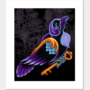 Raven and the Skeleton Key Posters and Art